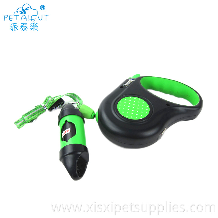 NEW Retractable Dog Leash With Dog Waste Bags and Leash outdoor rope set